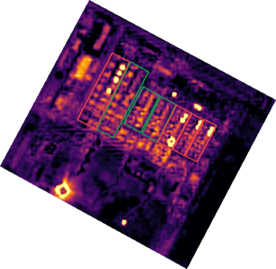 Sentinel-2 SWIR thermal view of Ras Laffan LNG terminal, Qatar